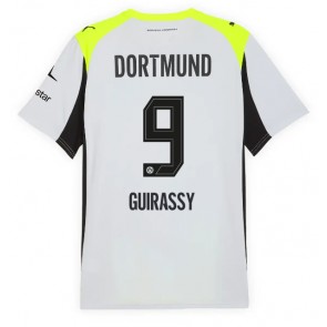 Borussia Dortmund Serhou Guirassy #9 Udebanetrøje 2025-26 Kortærmet